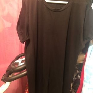 Women’s Poof New York Tunic Black sz 2X